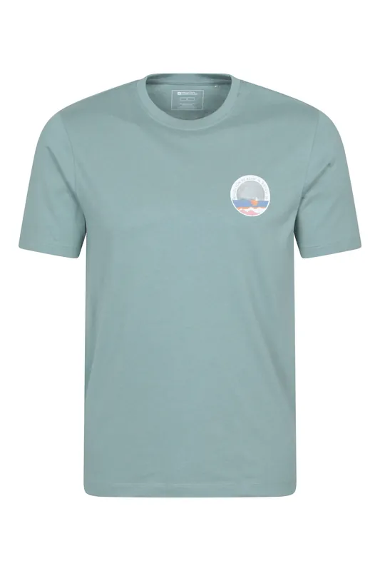 Brighton' Lightweight Casual Short Sleeve Soft 100% Cotton T-Shirt