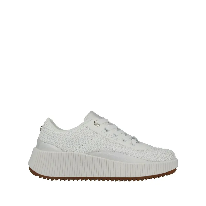 Chunky Platform Knit Trainers - Elle Sport