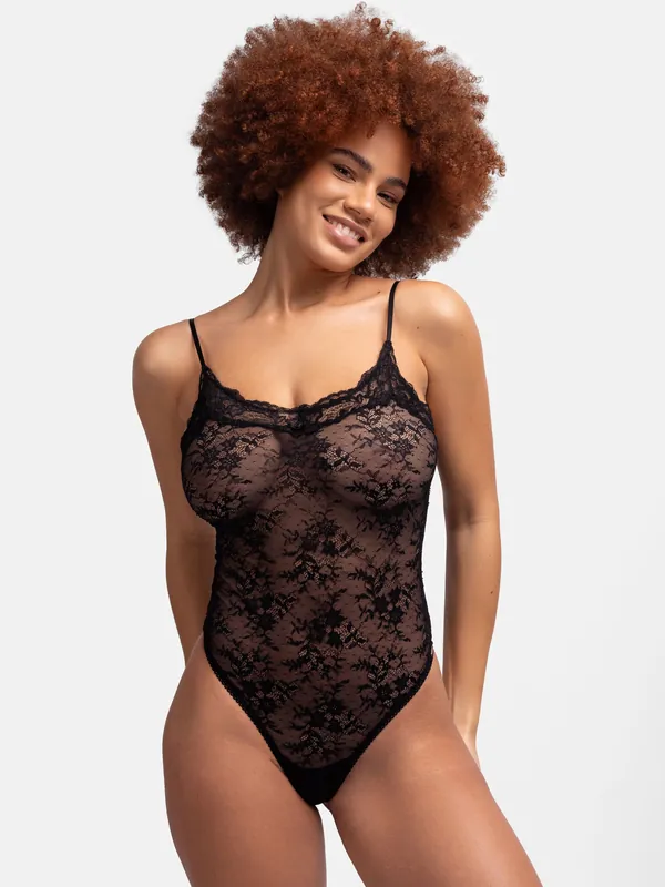 Origins Bodysuit Black - Dorina