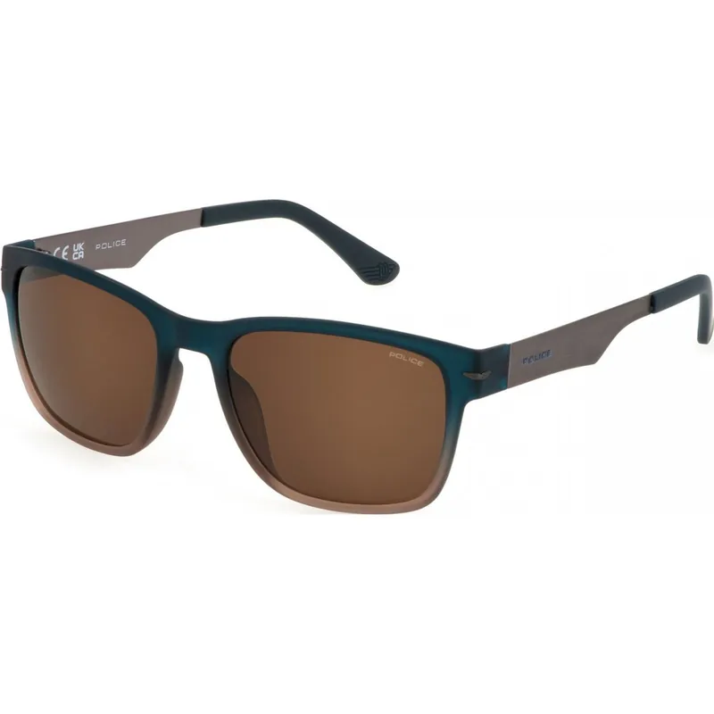 SPLL09560MGB Square/Rectangle Sunglasses - Police