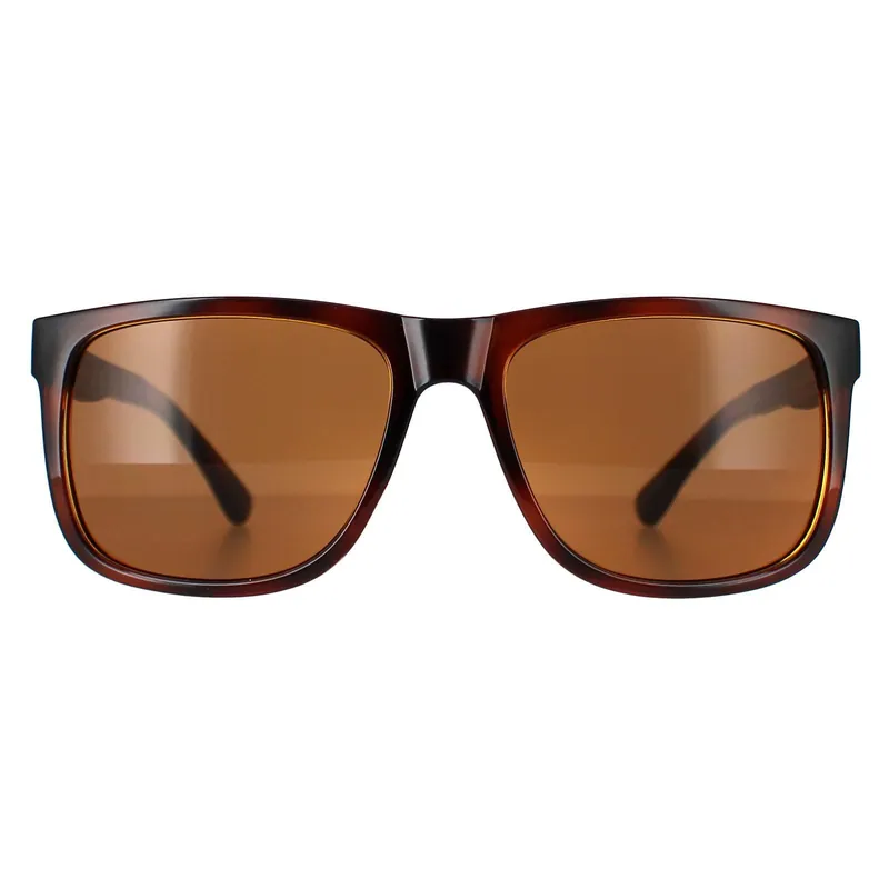 Rectangle Dark Havana Brown GF0234 - Guess