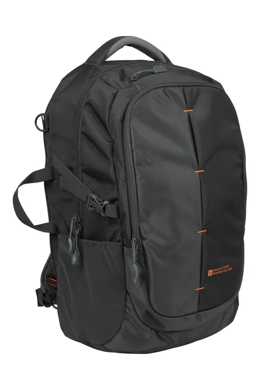 'Vic Global' Breathable Padded Mesh Back Adjustable Strap 40L Backpack - Mountain Warehouse