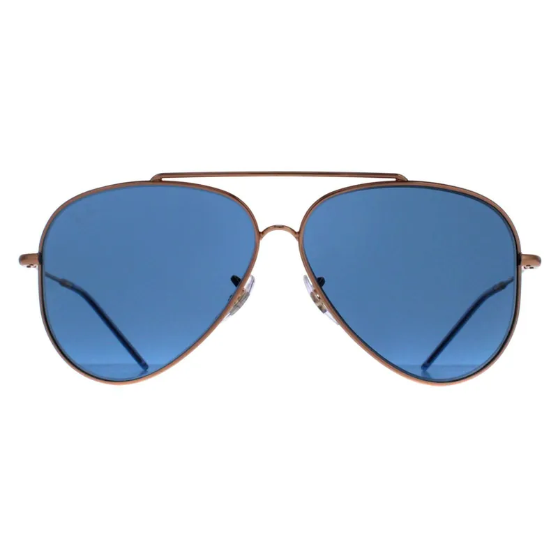 Aviator Rose Gold Blue RB0101S Aviator Reverse - Ray-Ban