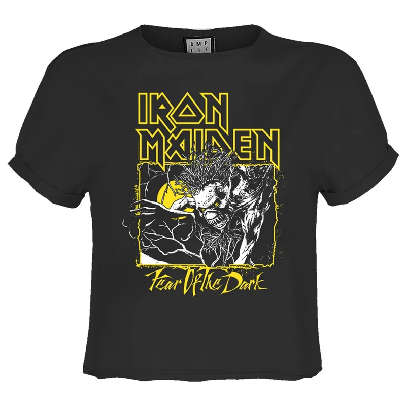 Iron Maiden Crop Top - Amplified