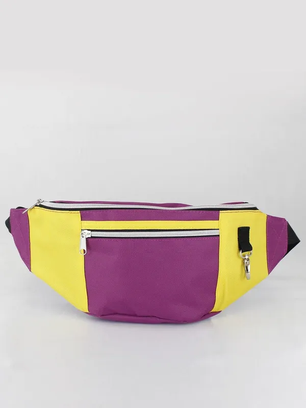 Contrast Colour Block Crossbody Bag - SVNX