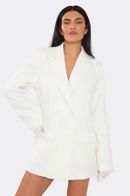 Long Sleeve Mini Blazer - EGO