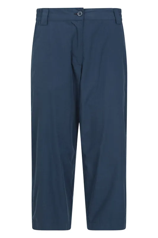 Quest' Quick Drying Holiday Travelling Capri Trousers - Mountain Warehouse