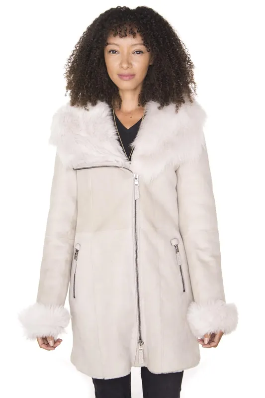 Suede Merino Sheepskin Coat-Ringwood