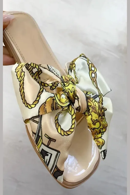 Satin Ribbon Sliders - Femme Luxe