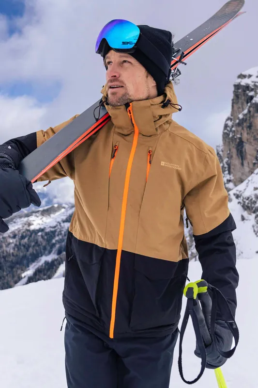 Interstellar' Waterproof Detachable Snow Skirt Padded Ski Jacket - Mountain Warehouse