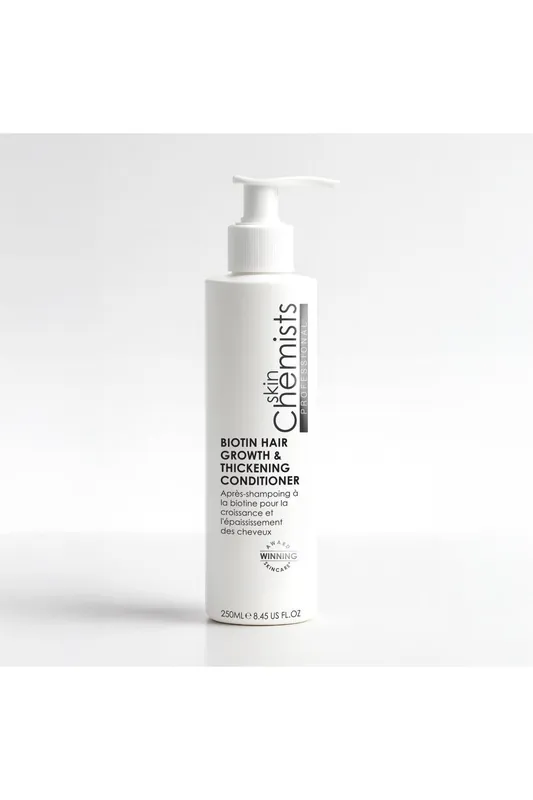 Biotin Hair Growth & Thickening Conditioner 250ml for Elasticity and Wrinkles - skinChemists professional