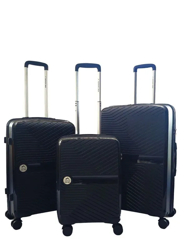 Hard Shell Travel Luggage Suitcases - Infinity Leather