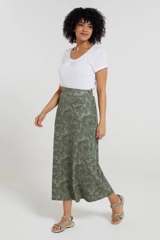 Shore' Lightweight UV Protection Jersey Loose Fit Long Skirt - Mountain Warehouse