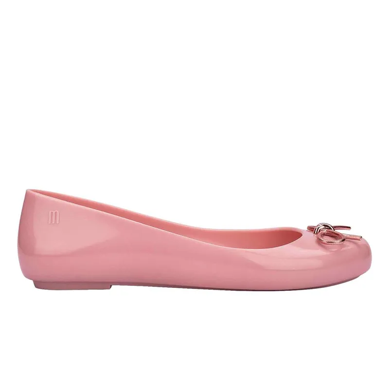 Sweet Love Chrome Ballet Flats - Melissa Shoes