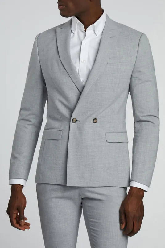 Plain Double Breasted Jacket - Antique Rogue