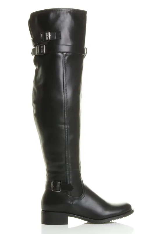 Riding Over The Knee Boots - AJVANI