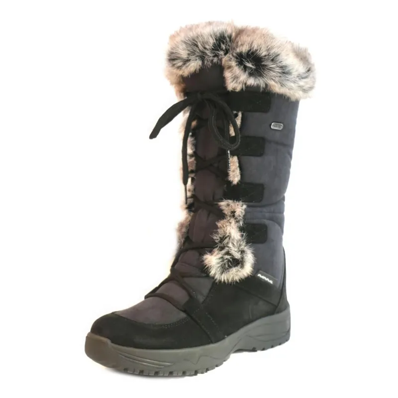Lucia2' Full Length Winter Boots with Flip-over Ice Grips