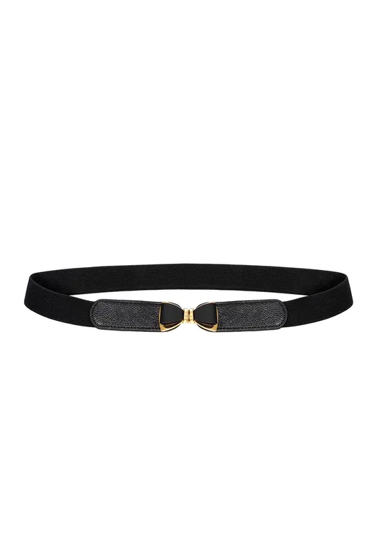 Stretchy Fashion Waist Belt with Bow Buckle - MODISHION