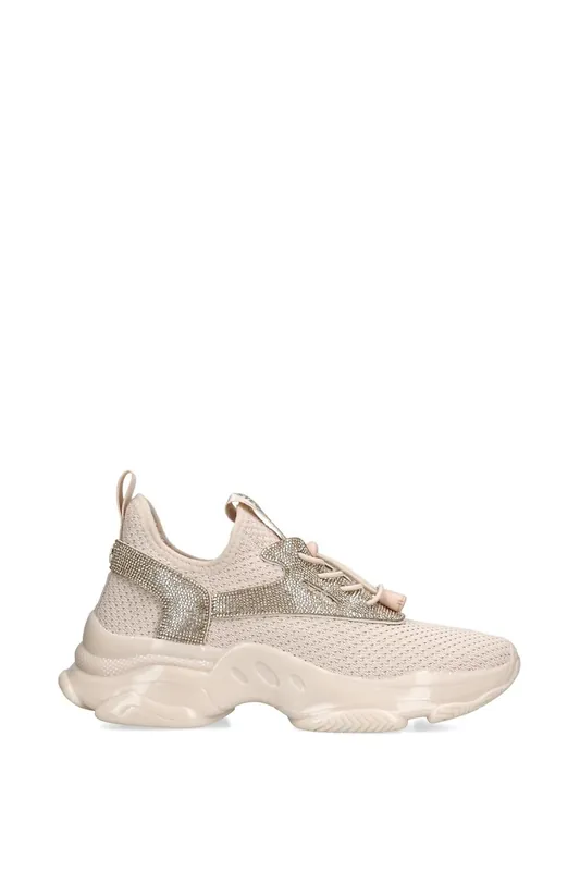 Match Re Beige' Fabric Trainers - STEVE MADDEN