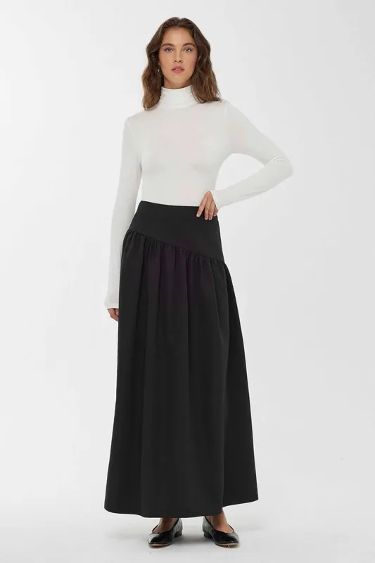 High Waist Maxi Skirt - Hiccup