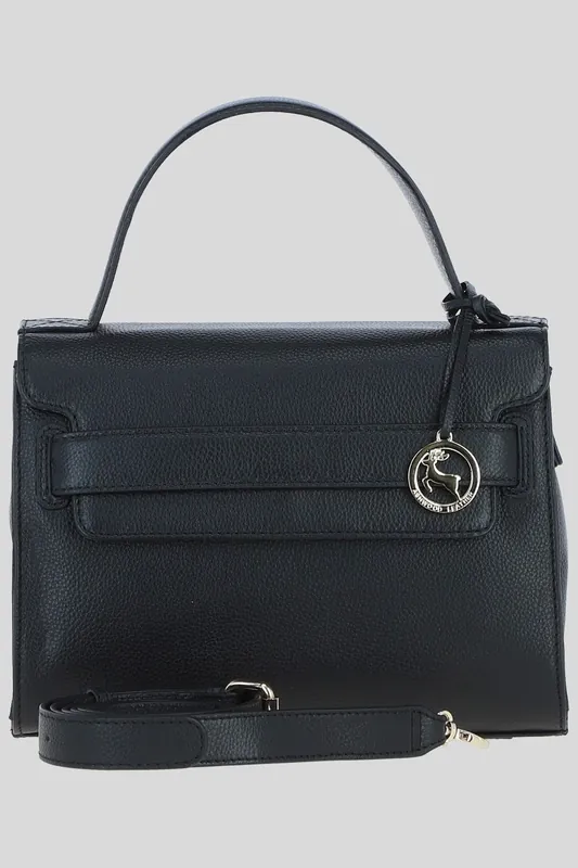 'Ardora' Real Leather Handbag With Detachable Crossbody Strap - Ashwood Leather