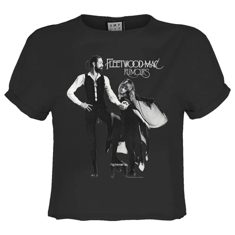Rumours Fleetwood Mac Crop Top - Amplified