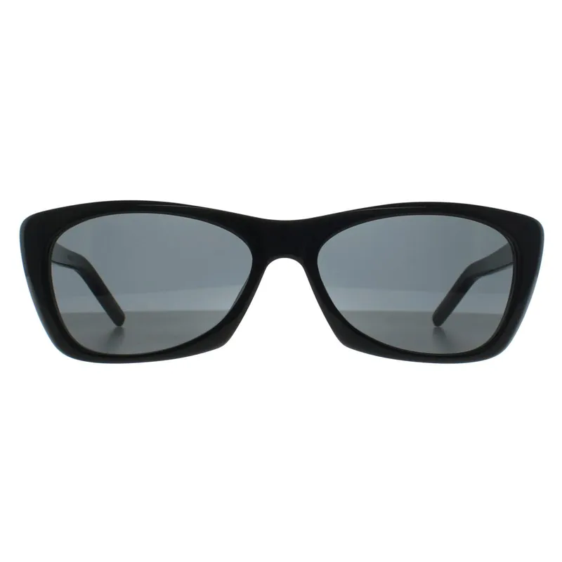Rectangle Shiny Black Grey SL 613 - Saint Laurent