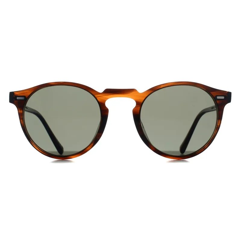 Round Tuscany Tortoise G-15 Polarized OV5217S Gregory Peck