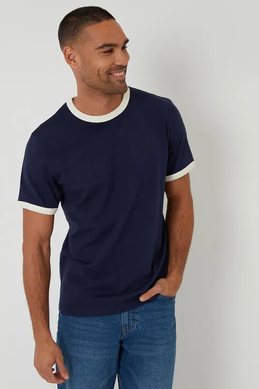 2-Pack Cotton Ringer T-Shirts