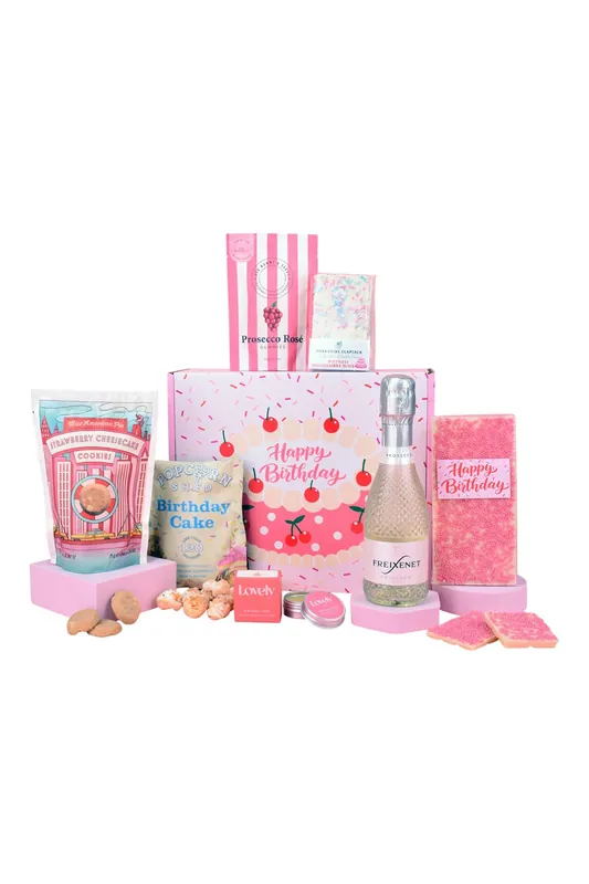 The Luxe Happy Birthday Prosecco Gift Set - Spicers of Hythe Ltd