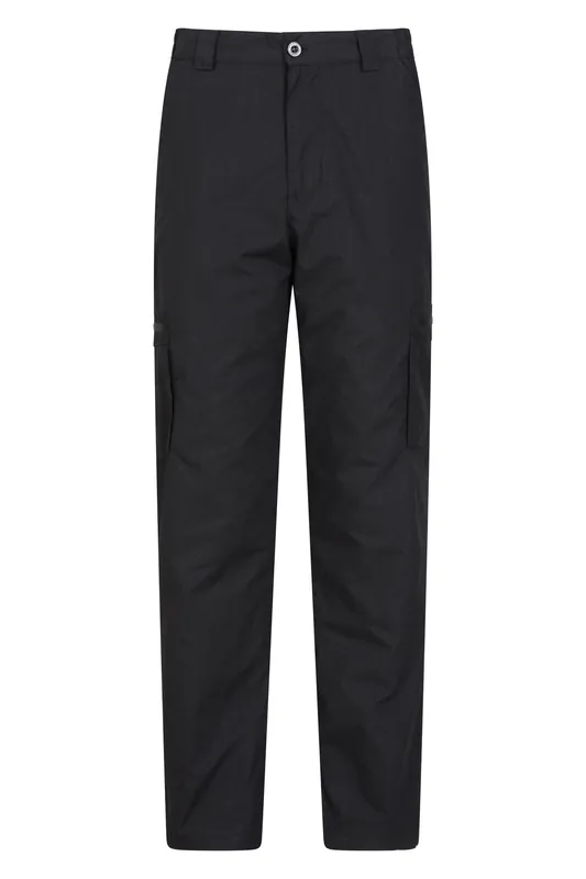 Trek II' Adjustable Waistband Thermal Lined Hiking Trek Long Trouser - Mountain Warehouse