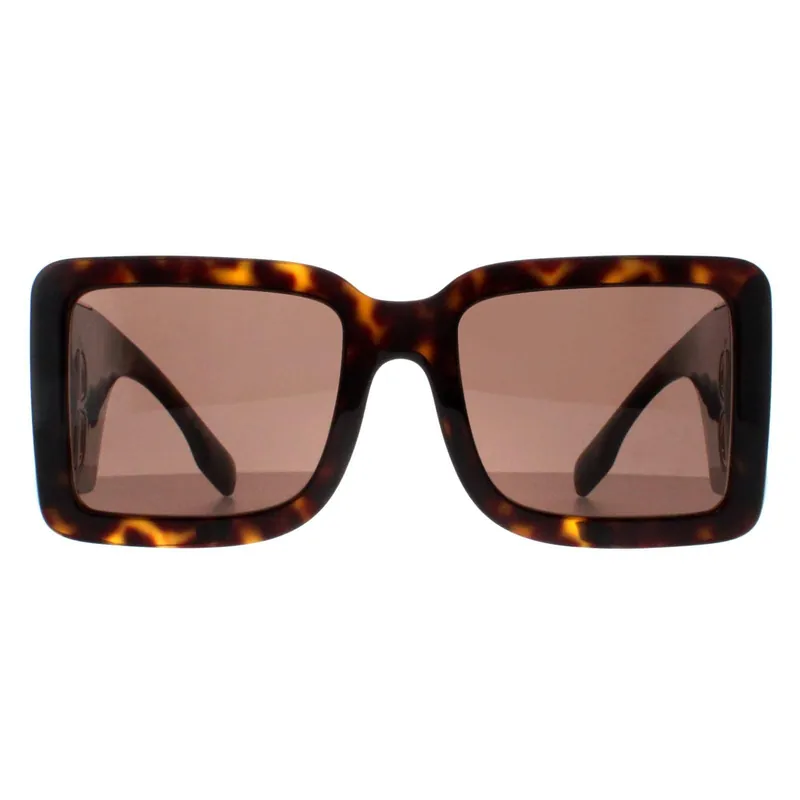 Square Dark Havana Dark Brown BE4406U - Burberry