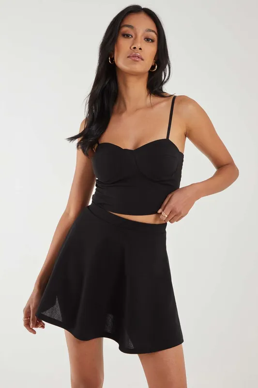 Basic Bustier Top - Pink Vanilla