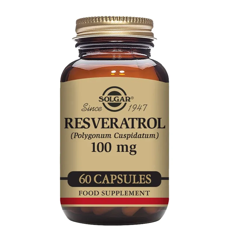 Antioxidants Resveratrol 100mg Vegetable Capsules x 60 - Solgar