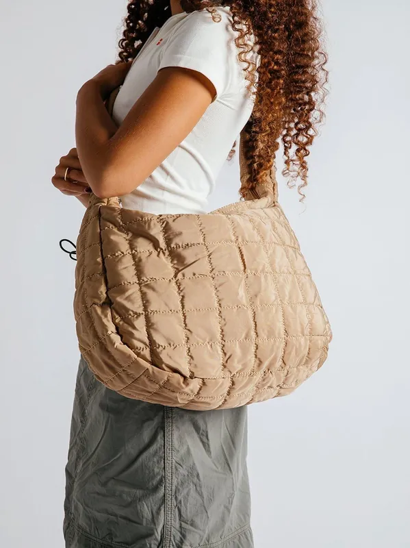 Quilted Holdall Bag - SVNX