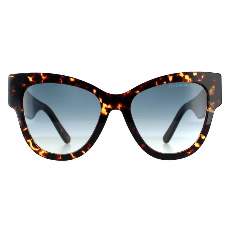Cat Eye Dark Havana Blue Gradient MARC 697/S - Marc Jacobs