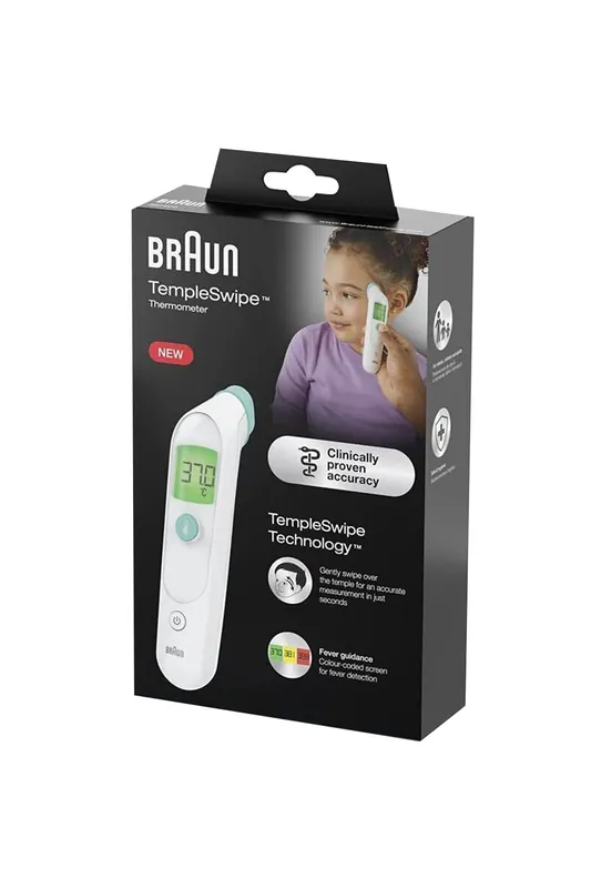 Temple Swipe Thermometer - Braun