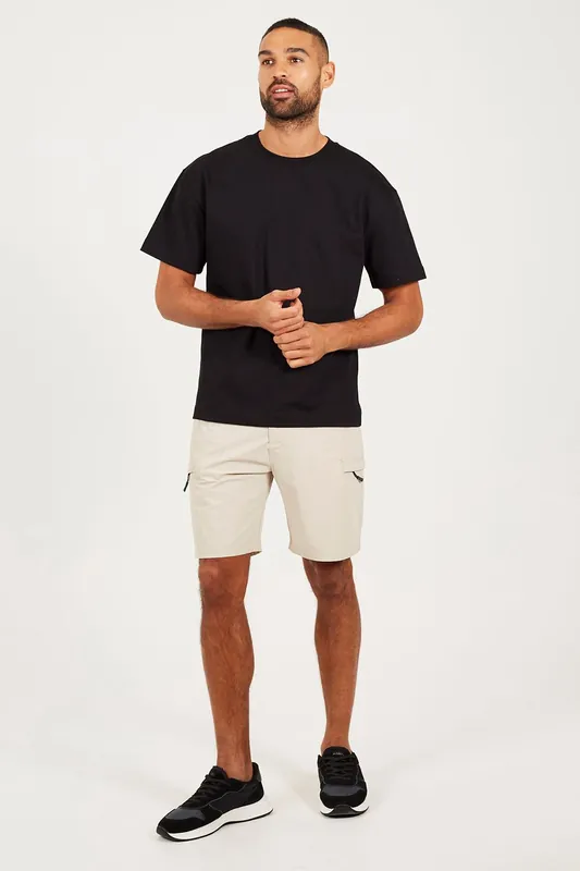 Belted Pocket Detail Shorts - Brave Soul
