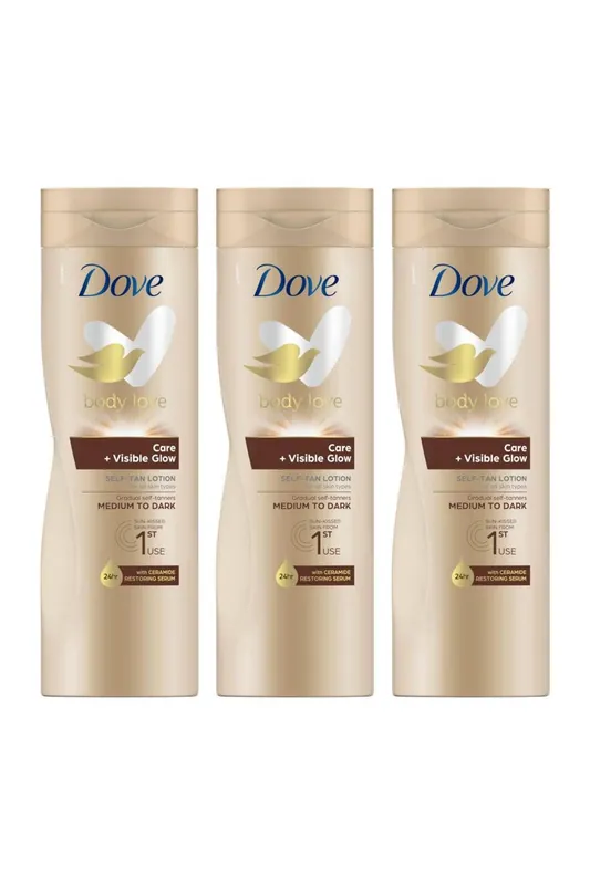 'Lotion' Nourishing Care For Medium-Dark Skin, 3x400ml
