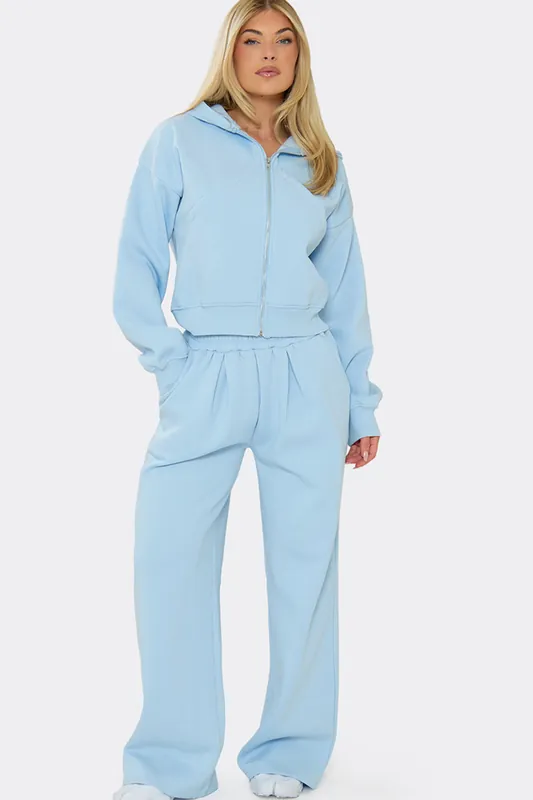 Wide Leg Low Rise Joggers - EGO