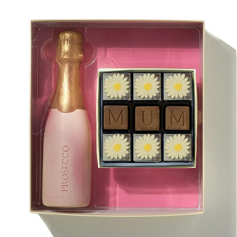 Chocolate Prosecco & Mum Gift Box - CHOC ON CHOC
