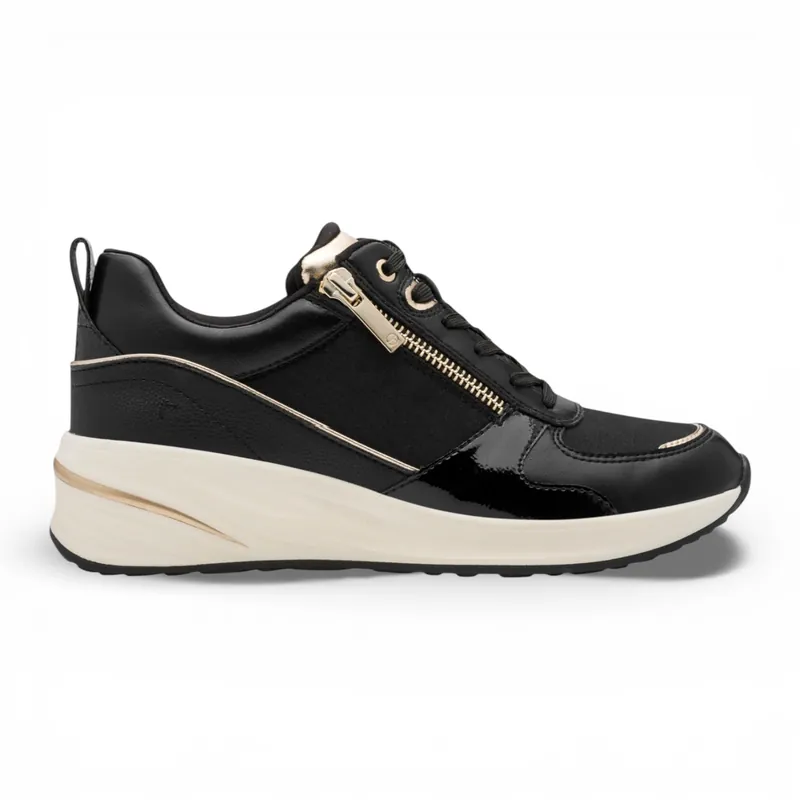 Tamaris Platform Trainers Sneaker Zip Lace-Up Running Shoes - 23754