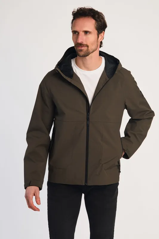 Lightweight Hooded Zip-Up Jacket