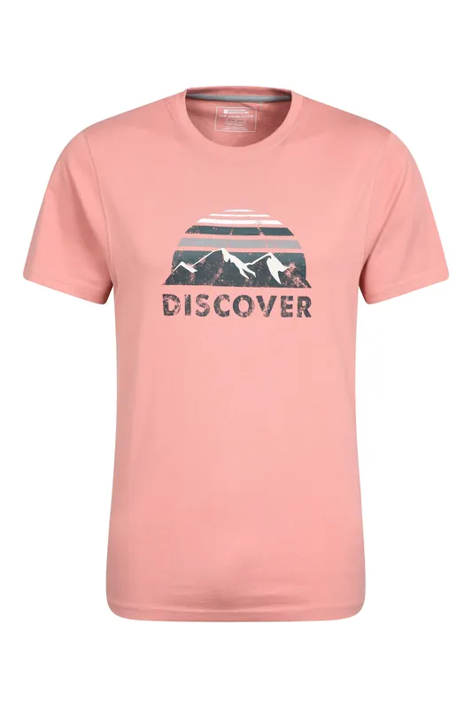 Discover' Outdoors Casual Cotton T-Shirt