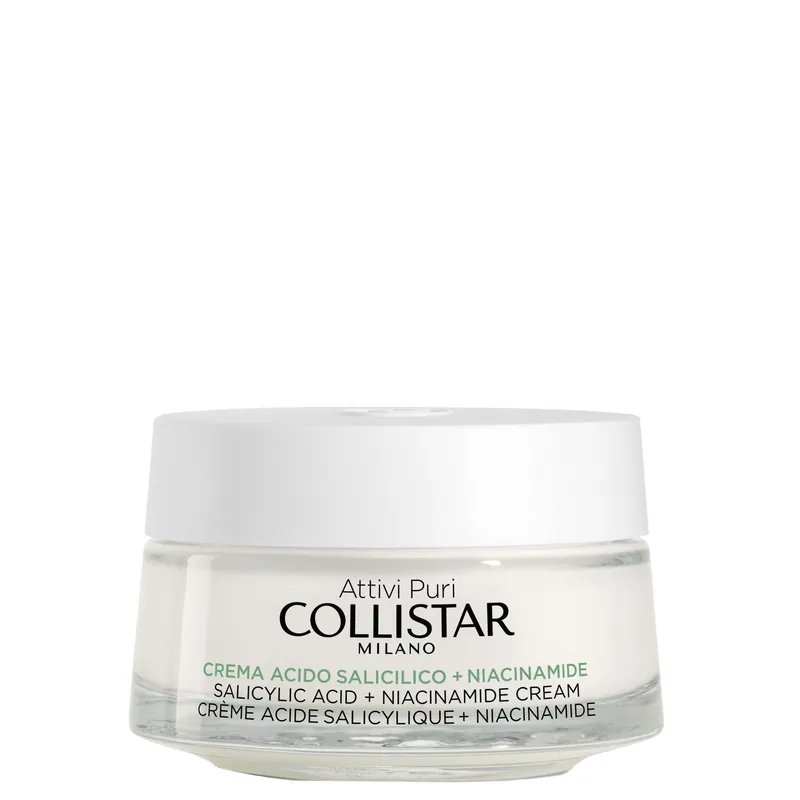 Attivi Puri Salicylic Acid + Niacinamide Cream 50ml - Collistar