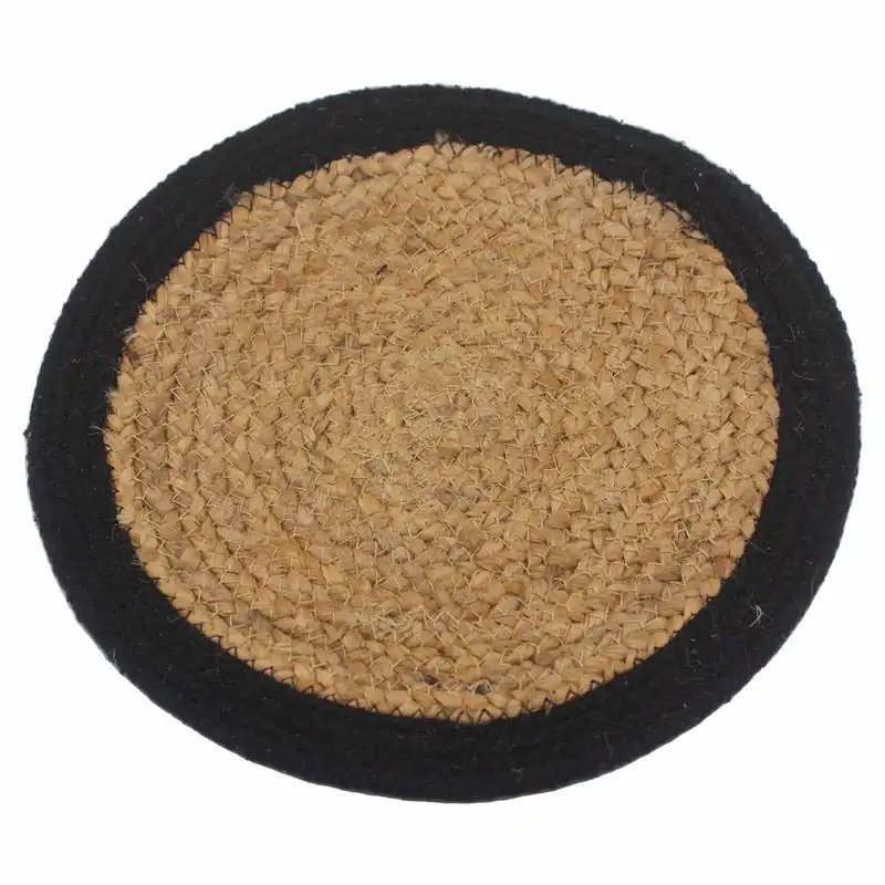 Place Mat - Jute & Cotton 30cm