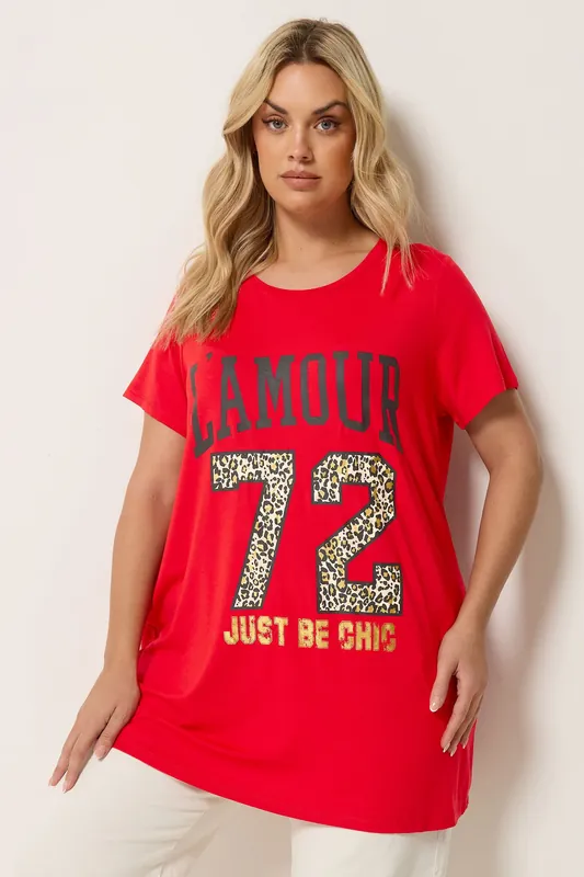 Graphic Slogan T-shirt