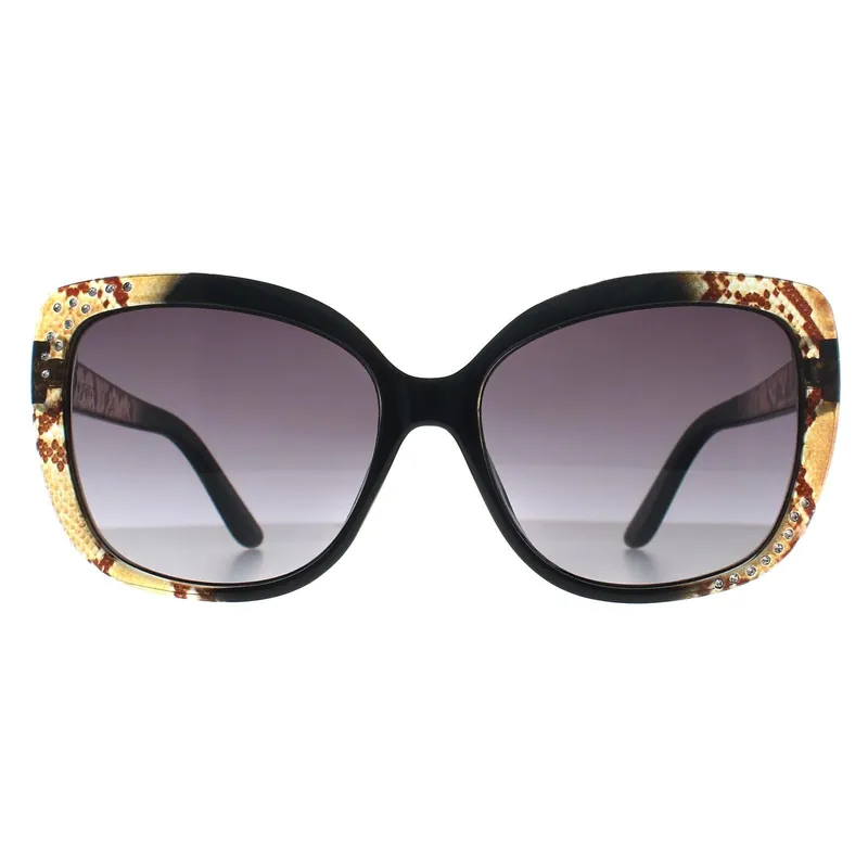 Butterfly Black Fade Snakeskin Smoke Grey Gradient GF0383 - Guess