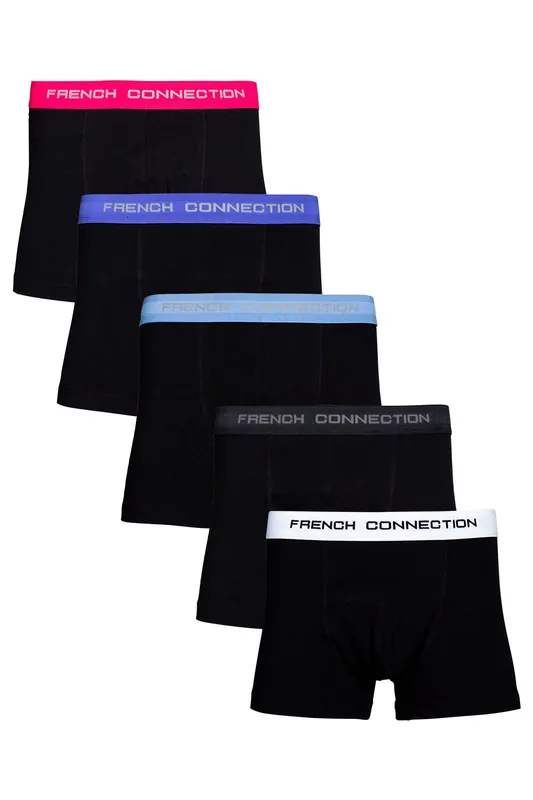 5 Pack Cotton Boxers - French Connection