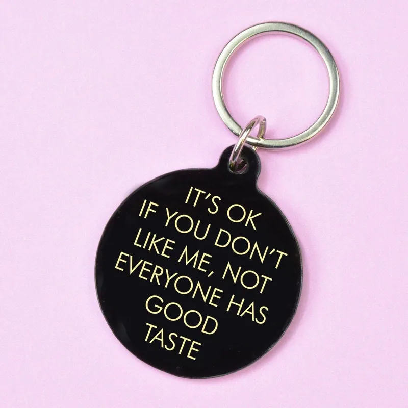 It's OK if You Don't Like Me Keyring - Flamingo Candles